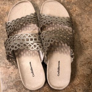 Silver Sandals